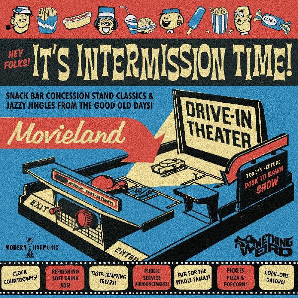 Something Weird - Hey Folks! It's Intermission Time! (HOT DOG BROWN VINYL) - Joco Records