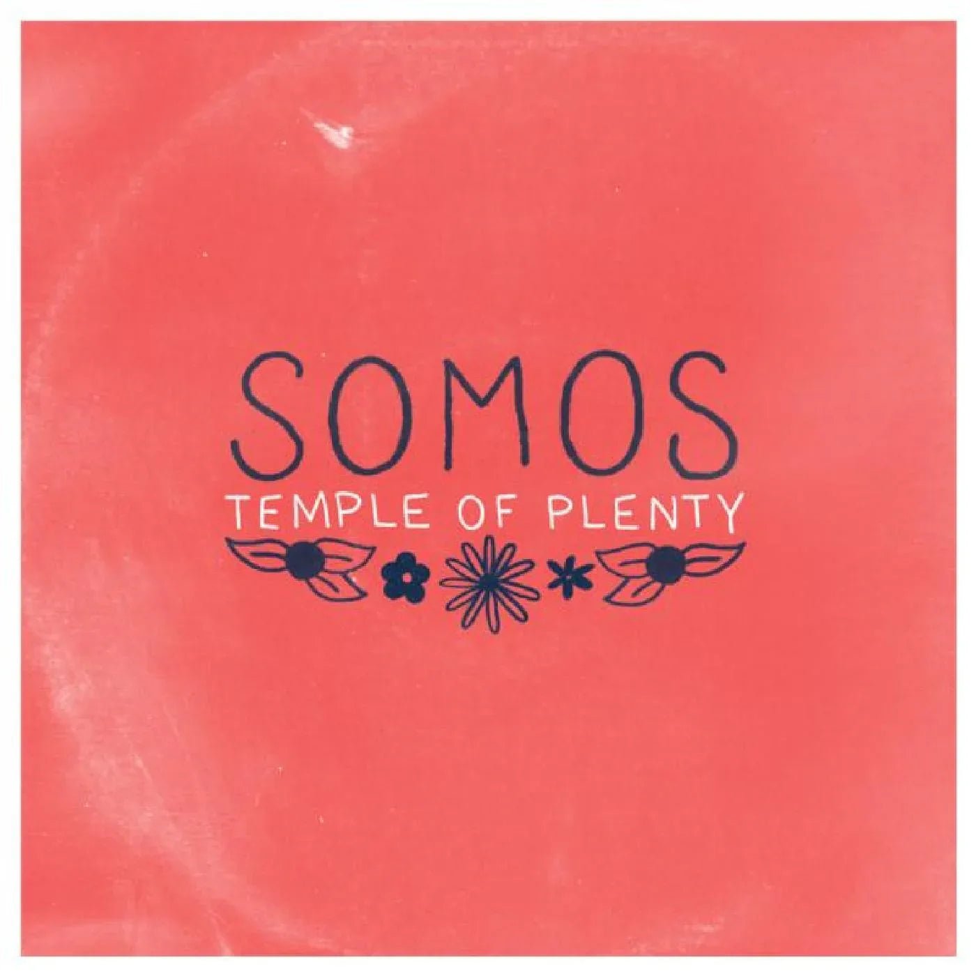 Somos - Temple Of Plenty (Red & Sea Glass Blue Splash Vinyl) (LP) - Joco Records