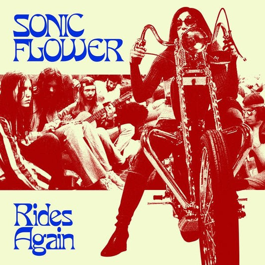 Sonic Flower - Rides Again (Transparent Red Vinyl) (LP) - Joco Records