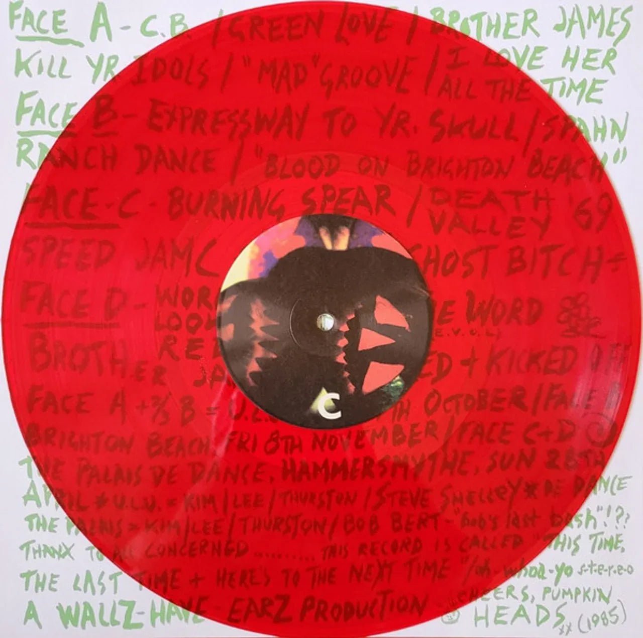 Sonic Youth - Walls Have Ears (Limited Edition, Yellow & Red Vinyl) (2 LP) - Joco Records