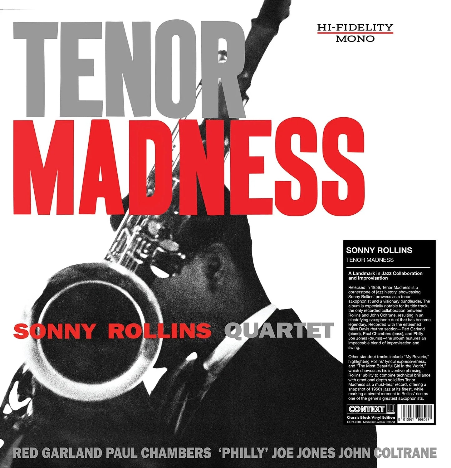Sonny Rollins - Tenor Madness (LP) - Joco Records