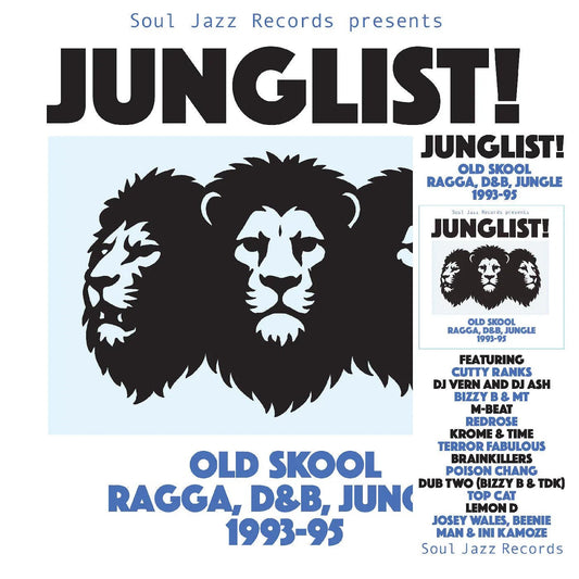 Soul Jazz Records Presents - JUNGLIST! Old Skool Ragga, D&B, Jungle (2 LP) - Joco Records