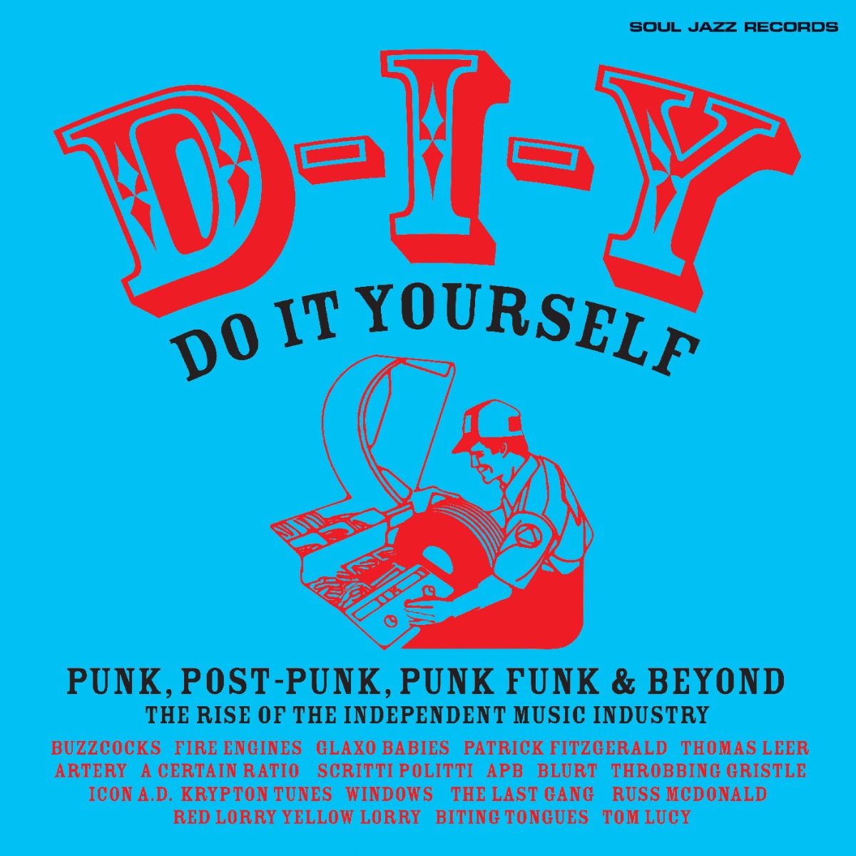 Various Artists - Soul Jazz Records Presents: DIY Punk, Post Punk, Punk Funk & Beyond (Orange Vinyl) (2 LP)