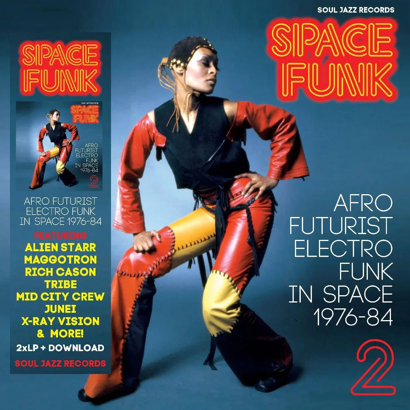 Soul Jazz Records Presents - Space Funk 2: Afro Futurist Electro Funk In Space 1976-84 (2 LP) - Joco Records