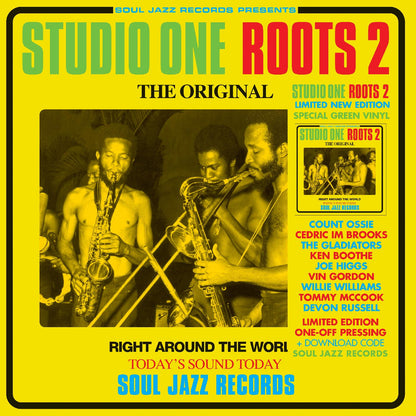 Soul Jazz Records Presents - Studio One Roots 2 (Transparent Green Vinyl) - Joco Records