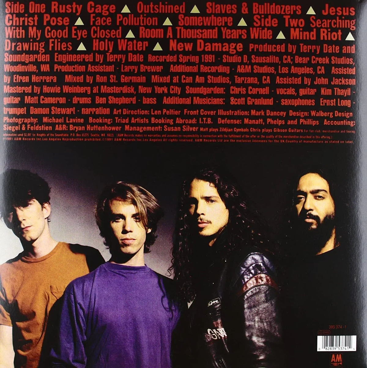 Soundgarden - Badmotorfinger (Limited Import) (LP) - Joco Records