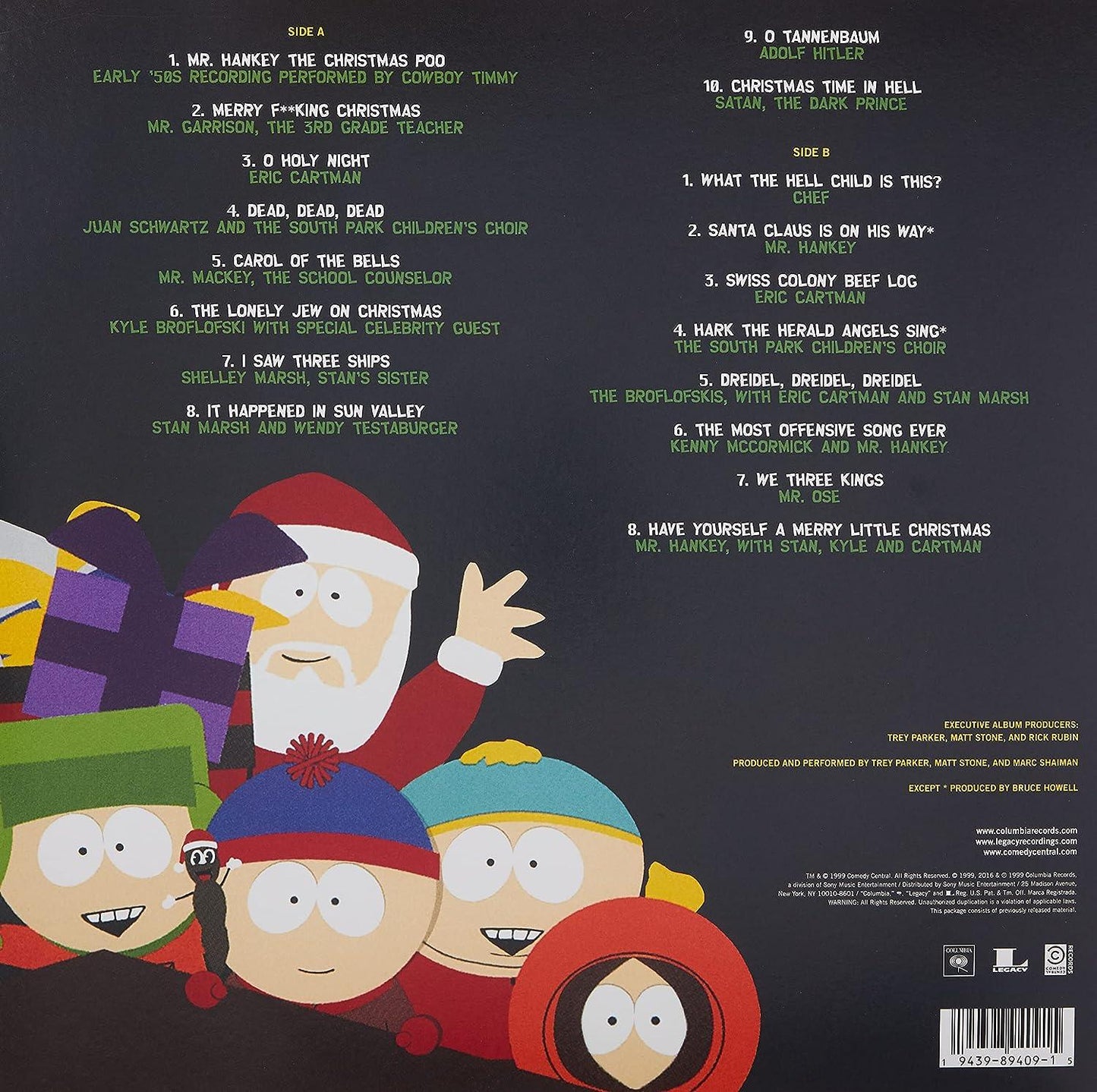 South Park - Mr. Hankey's Christmat Classics (Limited Vinyl) (LP) - Joco Records
