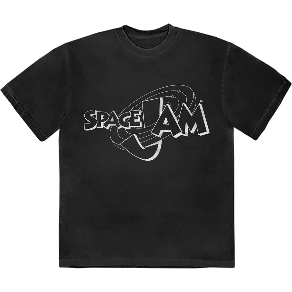 Space Jam - Retro B&W Logo (T-Shirt)