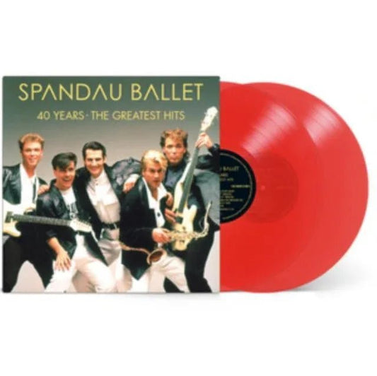 Spandau Ballet - 40 Years - The Greatest Hits (Red Vinyl) (2 LP) - Joco Records