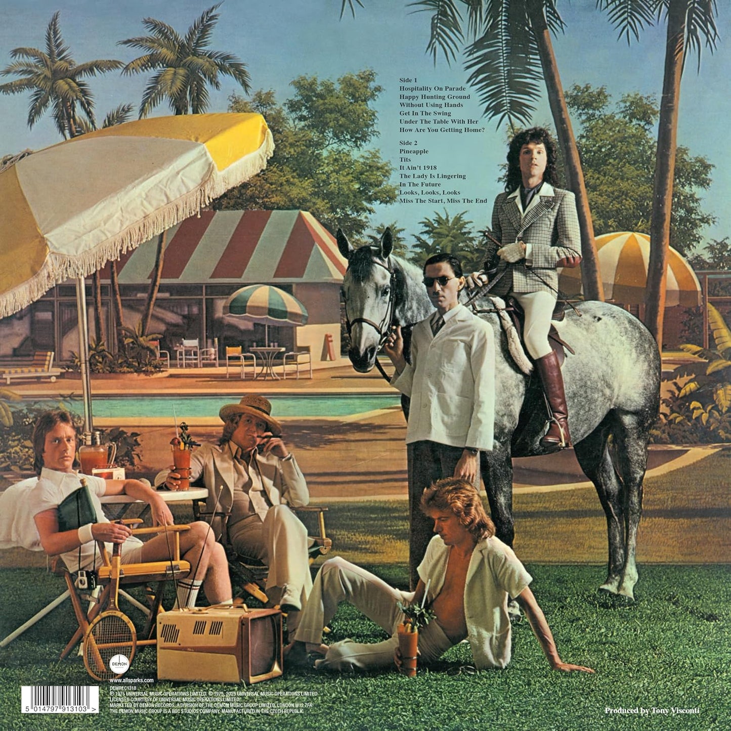 Sparks - Indiscreet: 50th Anniversary Edition (Limited Edition Import, "Tiger's Eye" Color Vinyl) (LP) - Joco Records