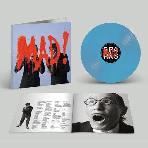 Sparks - Mad! (Limited Edition, Lenticular Cover, Light Blue Vinyl) (LP) - Joco Records