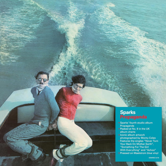 Sparks - Propaganda: 50th Anniversary Edition (Limited Edition, 140 Gram "Maelstrom" Blue Color Vinyl) (Import)