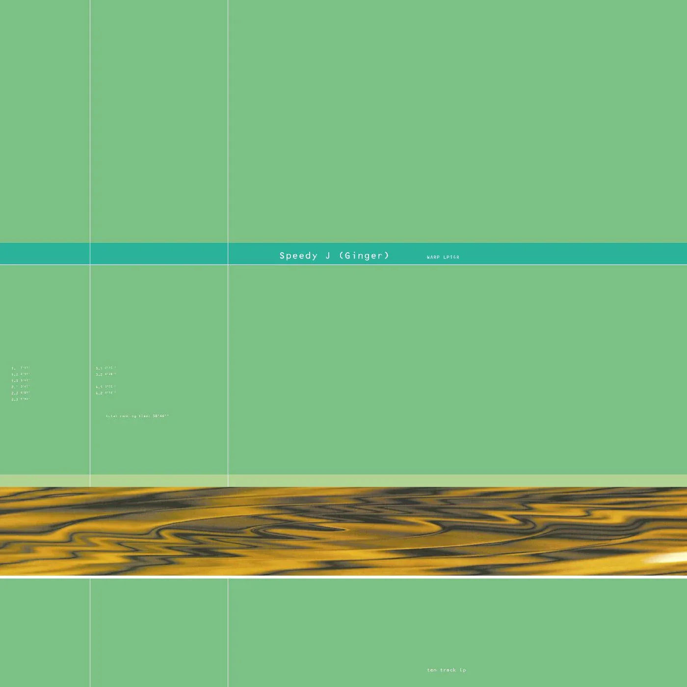 Speedy J - Ginger (Vinyl) - Joco Records