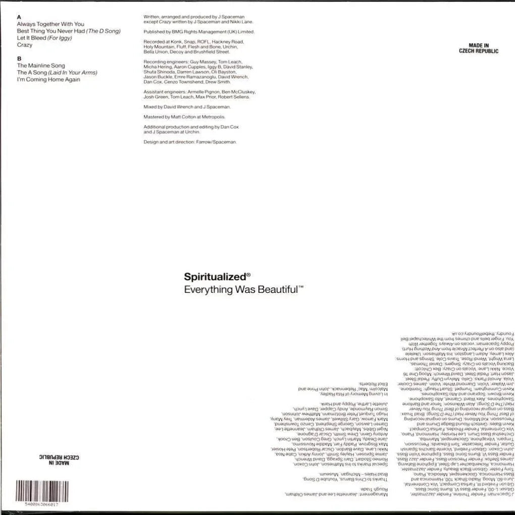 Spiritualized - Everything Was Beautiful (Indie Exclusive, Pink Vinyl) (LP) - Joco Records