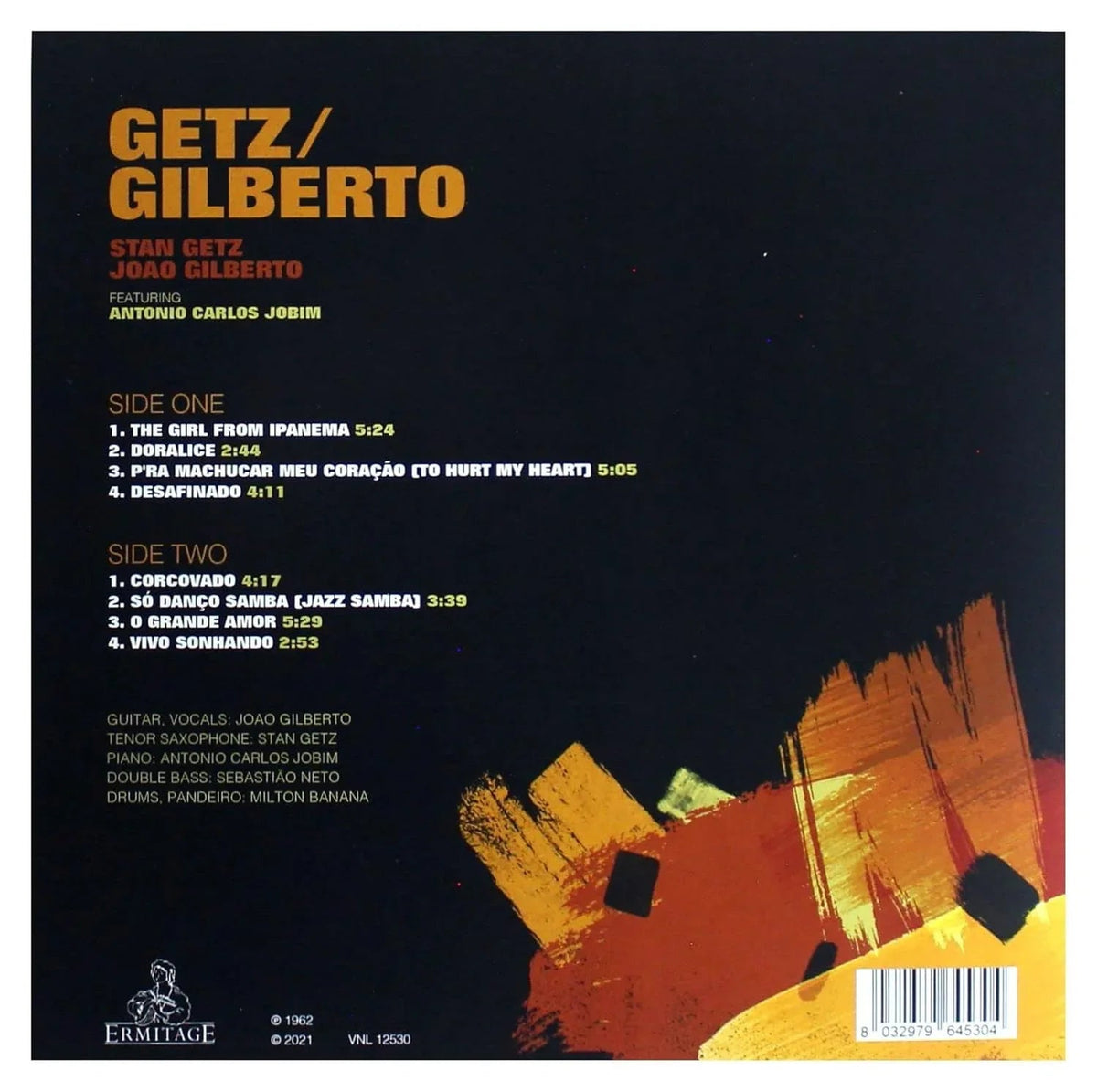 Stan Getz / Joao Gilberto - Getz / Gilberto (Limited Import, 180 Gram) (LP) - Joco Records
