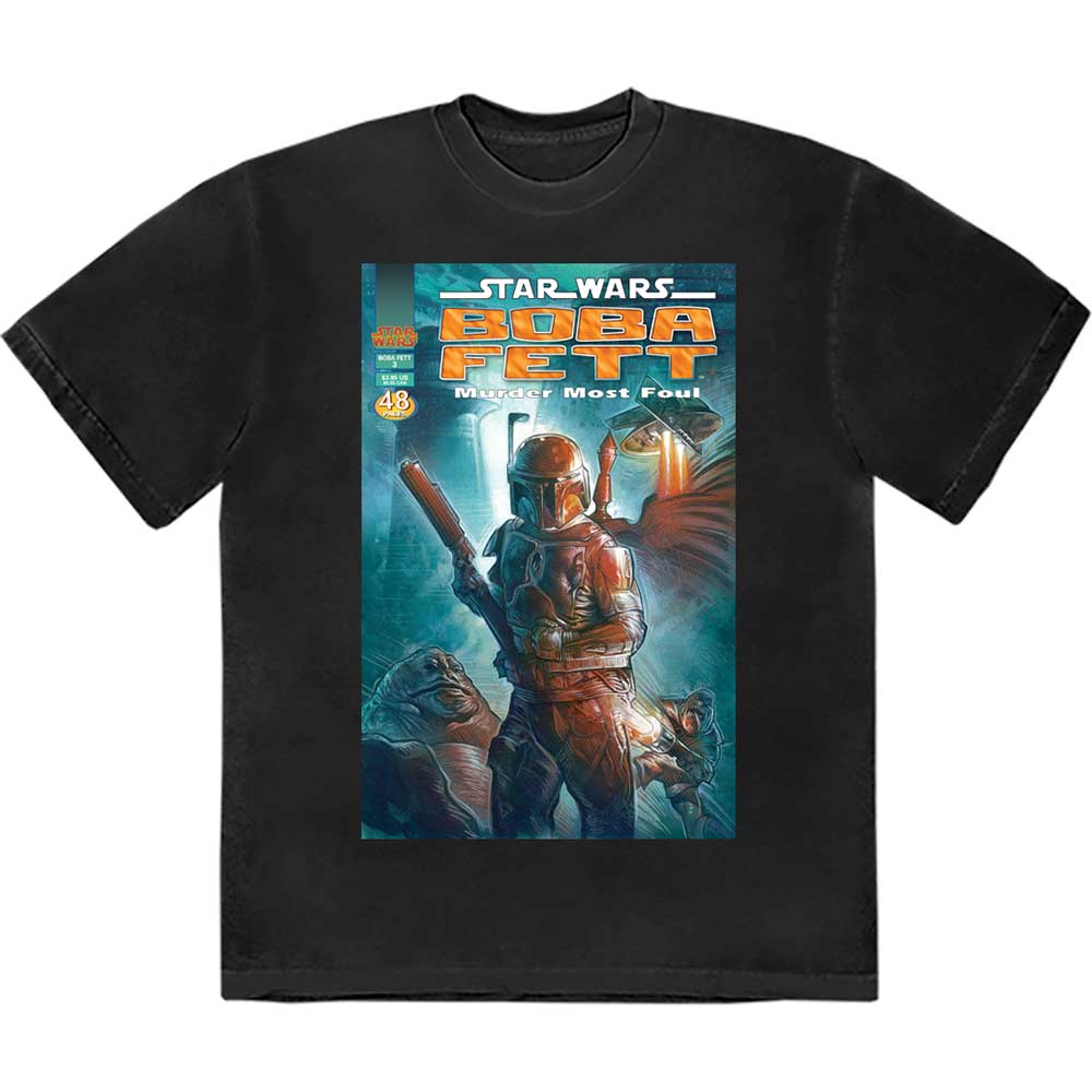 Star Wars - Boba Fett Comic Cover (T-Shirt) - Joco Records