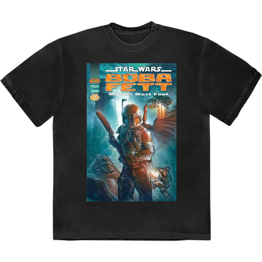 Star Wars - Boba Fett Comic Cover (T-Shirt) - Joco Records