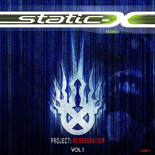 Static-X - Project: Regeneration Vol. 1 (Limited Edition, Green & Blue Vinyl) (LP) - Joco Records