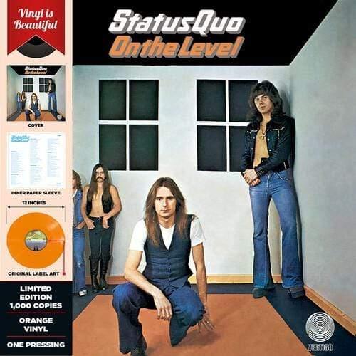 Status Quo - On The Level (Orange Vinyl) (LP) - Joco Records
