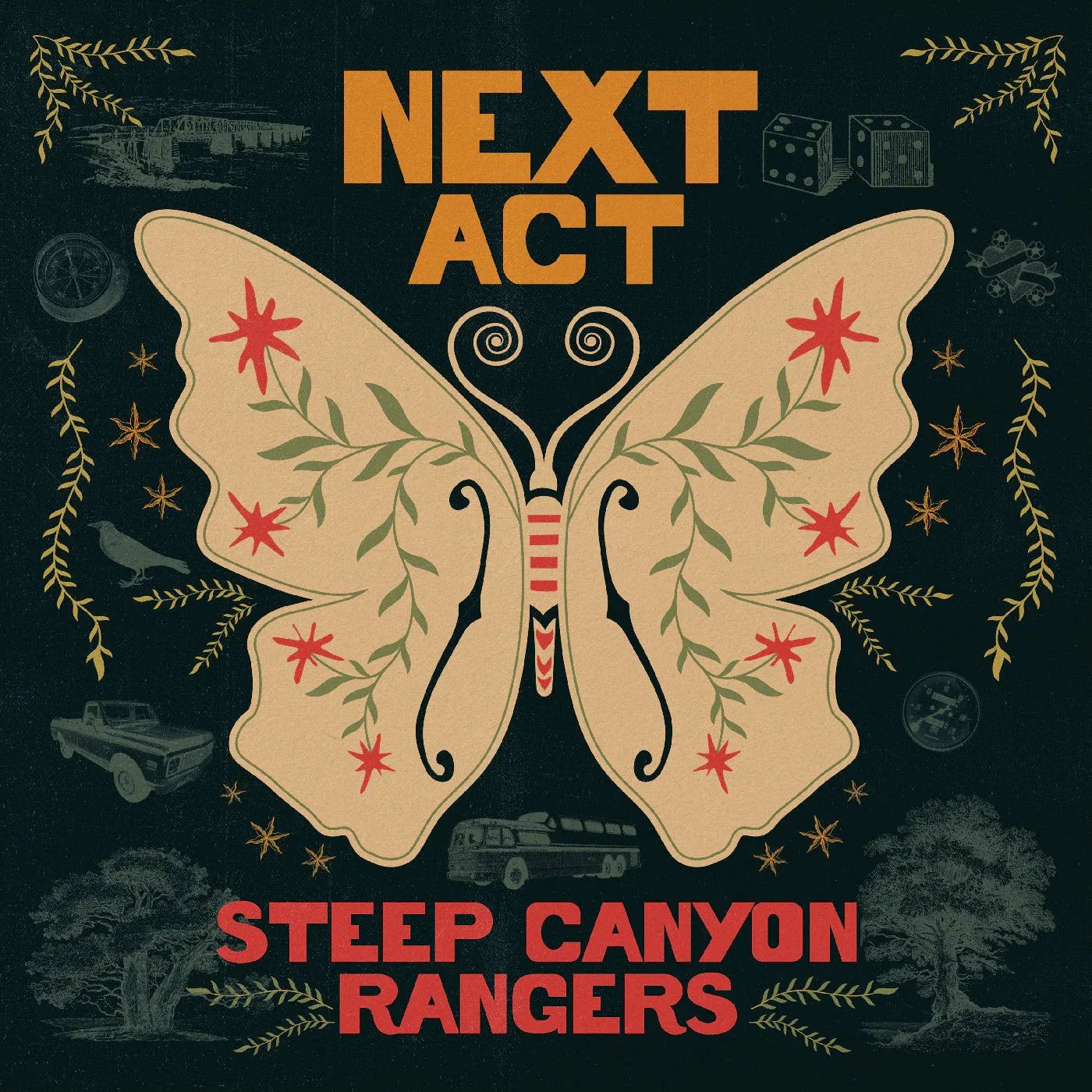 Steep Canyon Rangers - Next Act (Maroon Vinyl) (Vinyl) - Joco Records