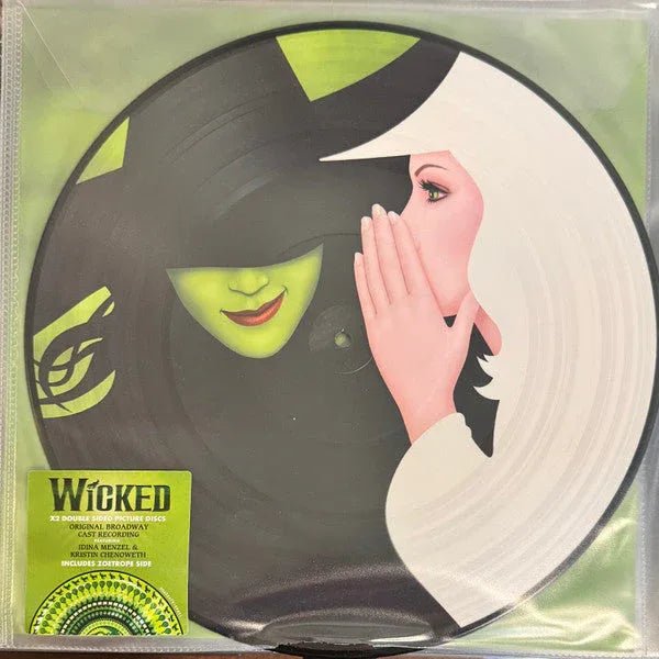 Stephen Schwartz - Wicked (Original Cast Recording) (Limited Edition, Zoetrope Picture Disc) (Import) (2 LP) - Joco Records