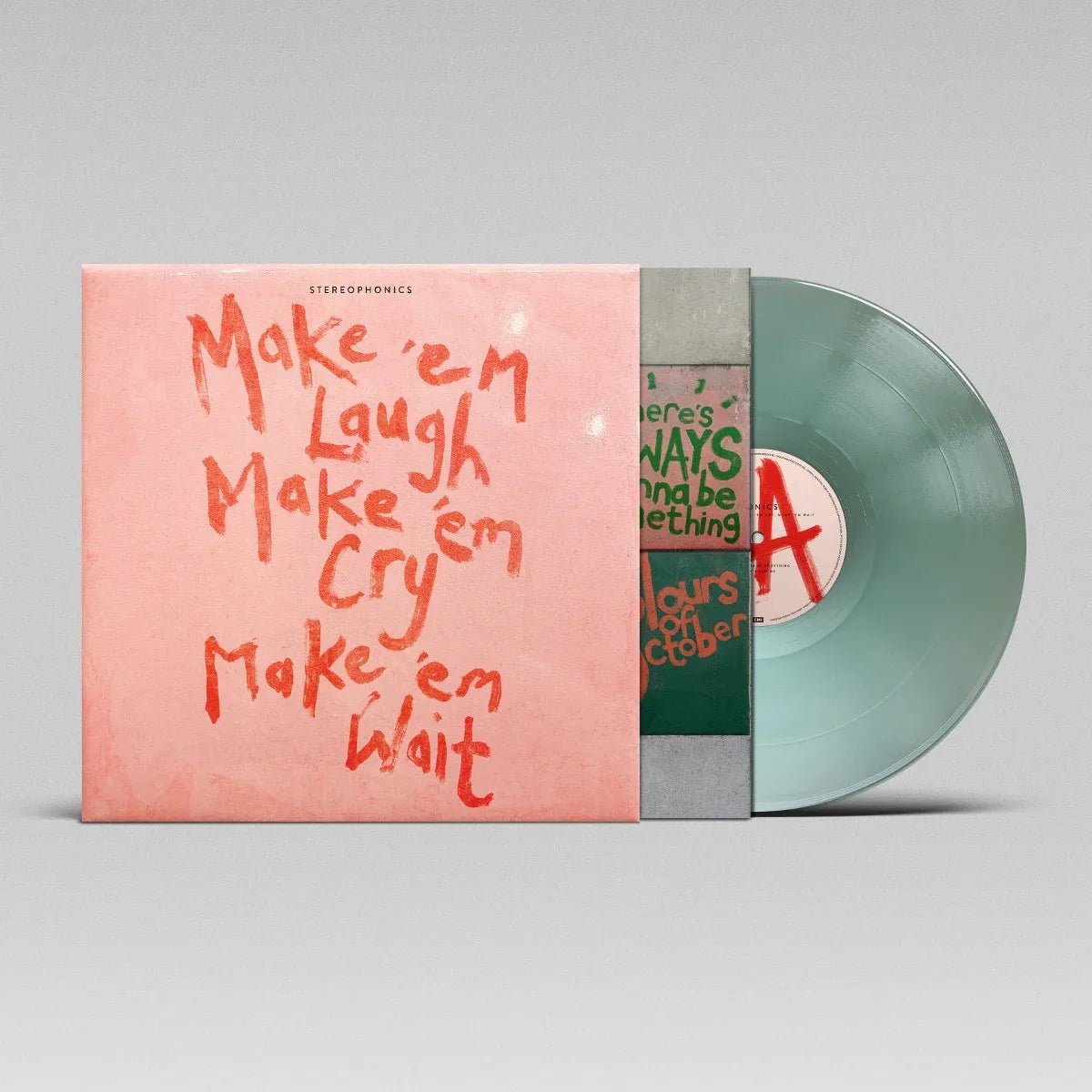 Stereophonics - Make 'Em Laugh, Make 'Em Cry, Make 'Em Wait (Indie Exclusive, 180 Gram, Clear Vinyl) (LP) - Joco Records