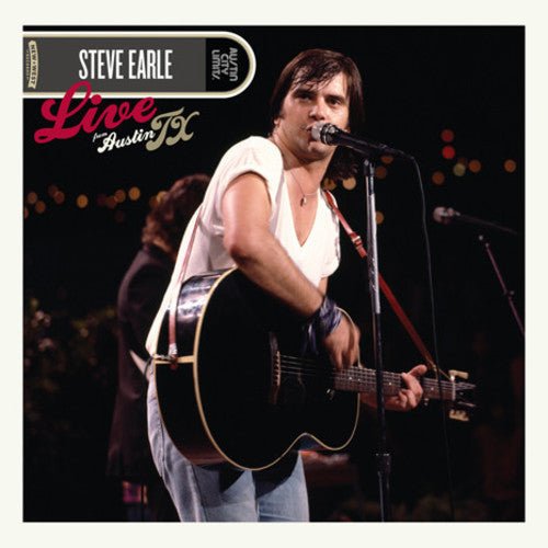 Steve Earle - Live From Austin, TX (180 Gram, Blue Vinyl) (2 LP) - Joco Records