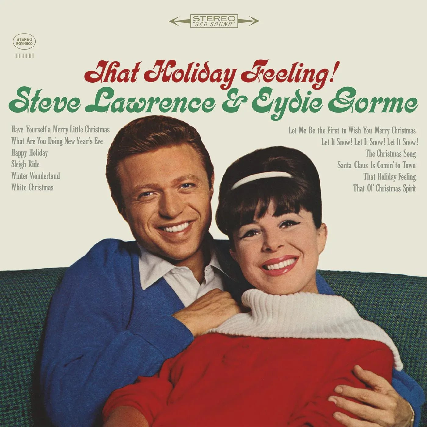 Steve & Eydie Gorme Lawrence - That Holiday Feeling! (Remastered, Green Vinyl) (LP) - Joco Records