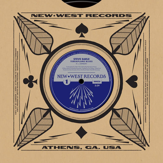 Steve / Johnson Earle - Terraplane Blues - 10" (Vinyl) - Joco Records