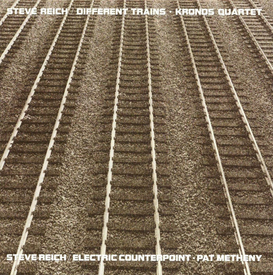 Steve Reich - Kronos Quartet / Pat Metheny – Different Trains / Electric Counterpoint (LP) - Joco Records