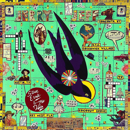 Steve & The Dukes Earle - Jerry Jeff (LP) - Joco Records
