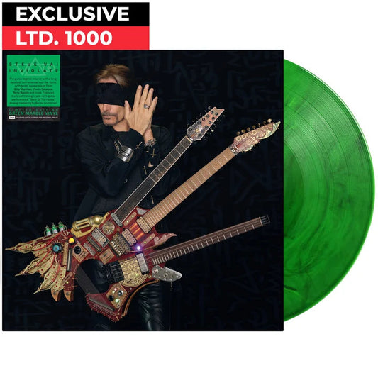 Steve Vai - Inviolate (Limited Edition, Green Marble Color Vinyl) (Import)