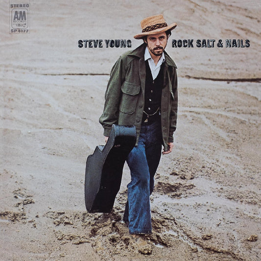 Steve Young - Rock, Salt and Nails (NATURAL "Rock Salt" VINYL) (LP) - Joco Records