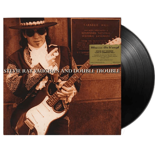 Stevie Ray Vaughan & Double Trouble - Live At Carnegie Hall (2 LP) - Joco Records