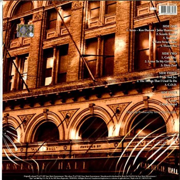 Stevie Ray Vaughan & Double Trouble - Live At Carnegie Hall (2 LP) - Joco Records