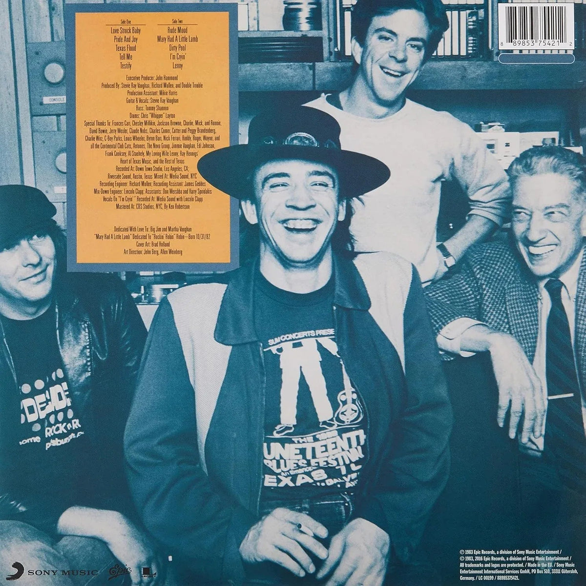 Stevie Ray Vaughan & Double Trouble - Texas Flood (Import) (LP) - Joco Records