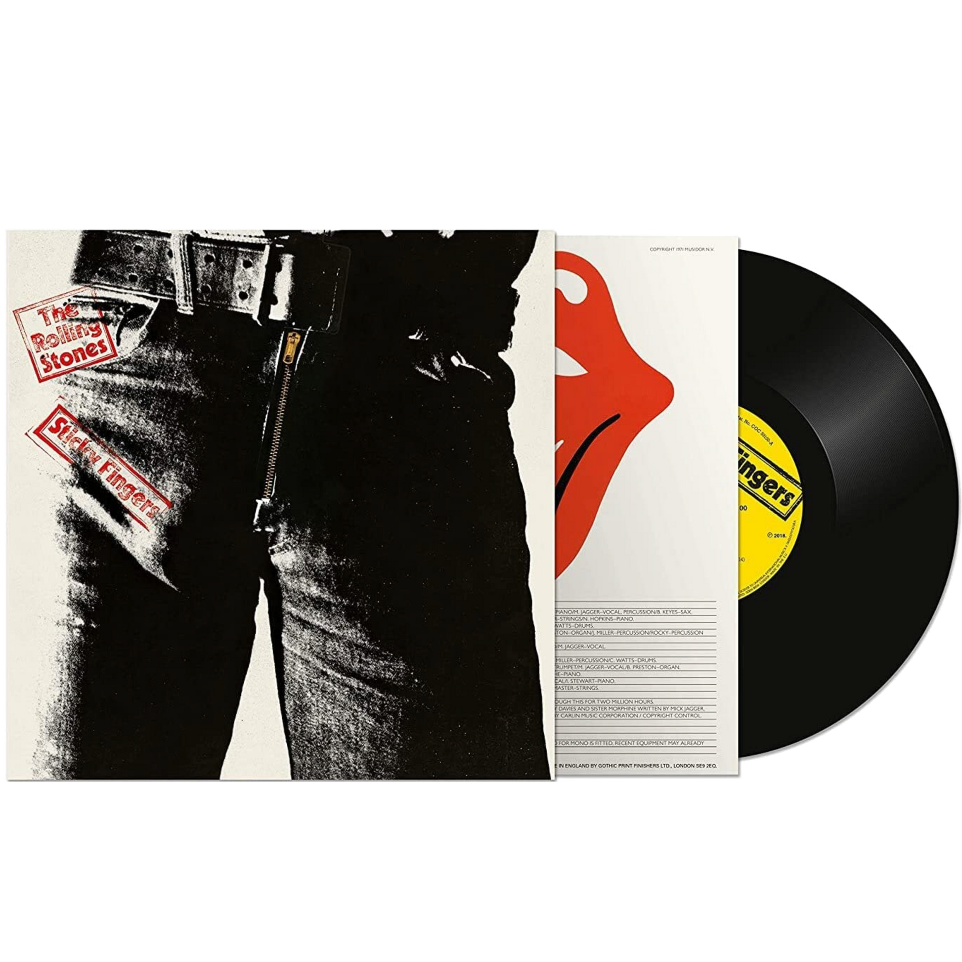 The Rolling Stones - Sticky Fingers (Import, Half-Speed Mastered, 180 Gram) (LP) - Joco Records