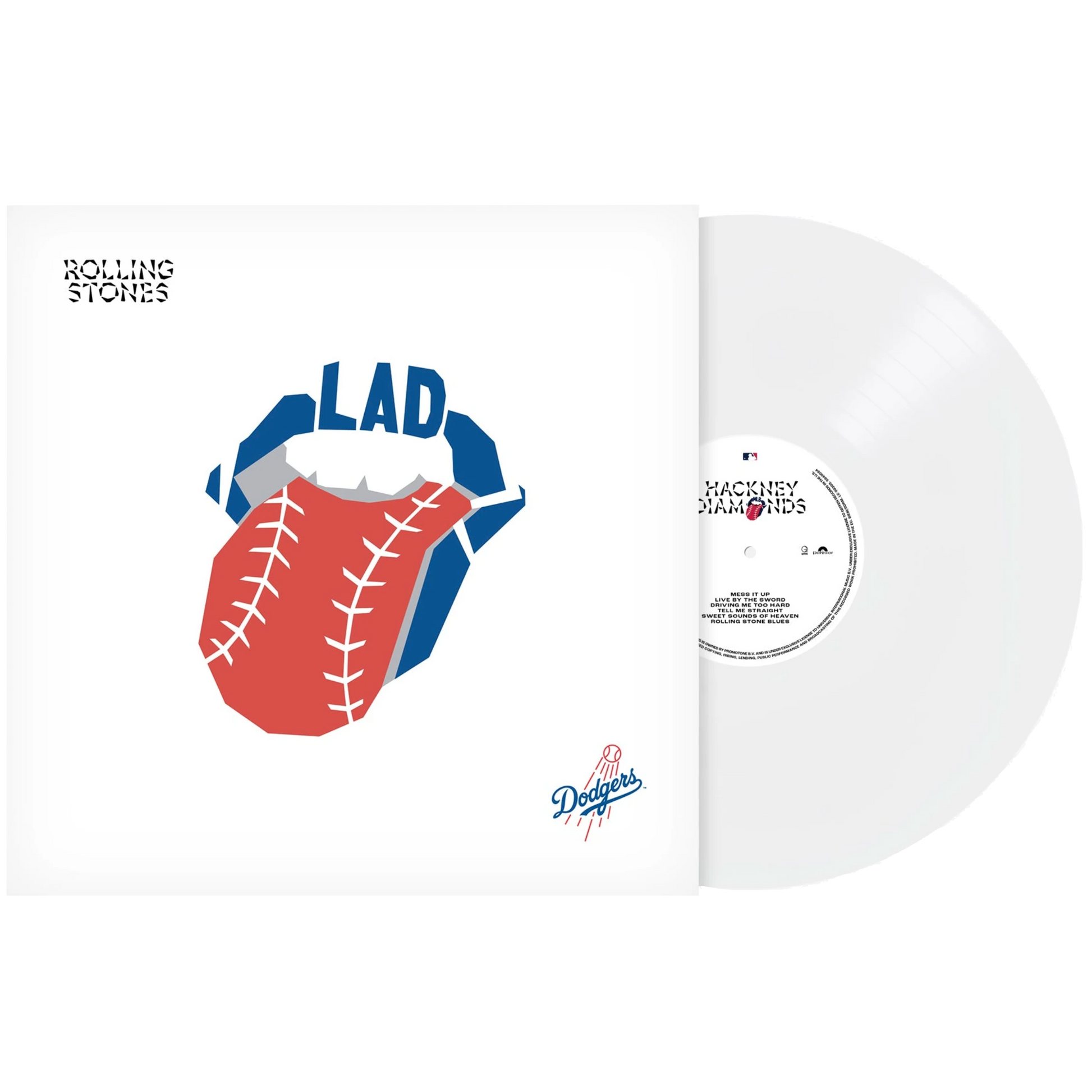 The Rolling Stones - Hackney Diamonds (Limited Edition, L.A. Dodgers White Vinyl) (LP) - Joco Records