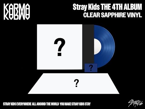 Stray Kids - Karma (Clear Sapphire Vinyl) (LP) - Joco Records