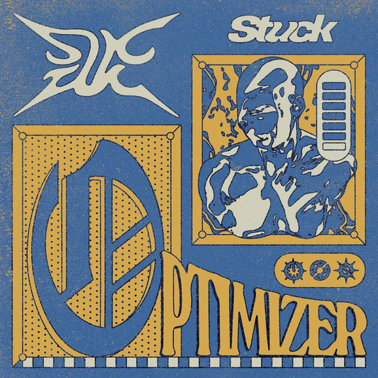 Stuck - Optimizer (Royal Blue Vinyl) (Vinyl) - Joco Records