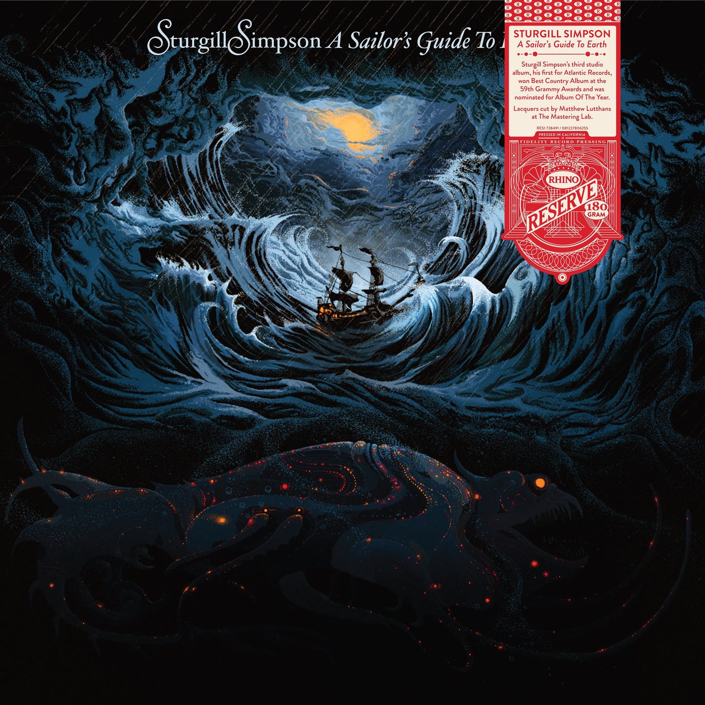Sturgill Simpson - A Sailor's Guide to Earth (Explicit Content) (Limited Edition, 180 Gram Vinyl, Audiophile, Brick & Mortar Exclusive)