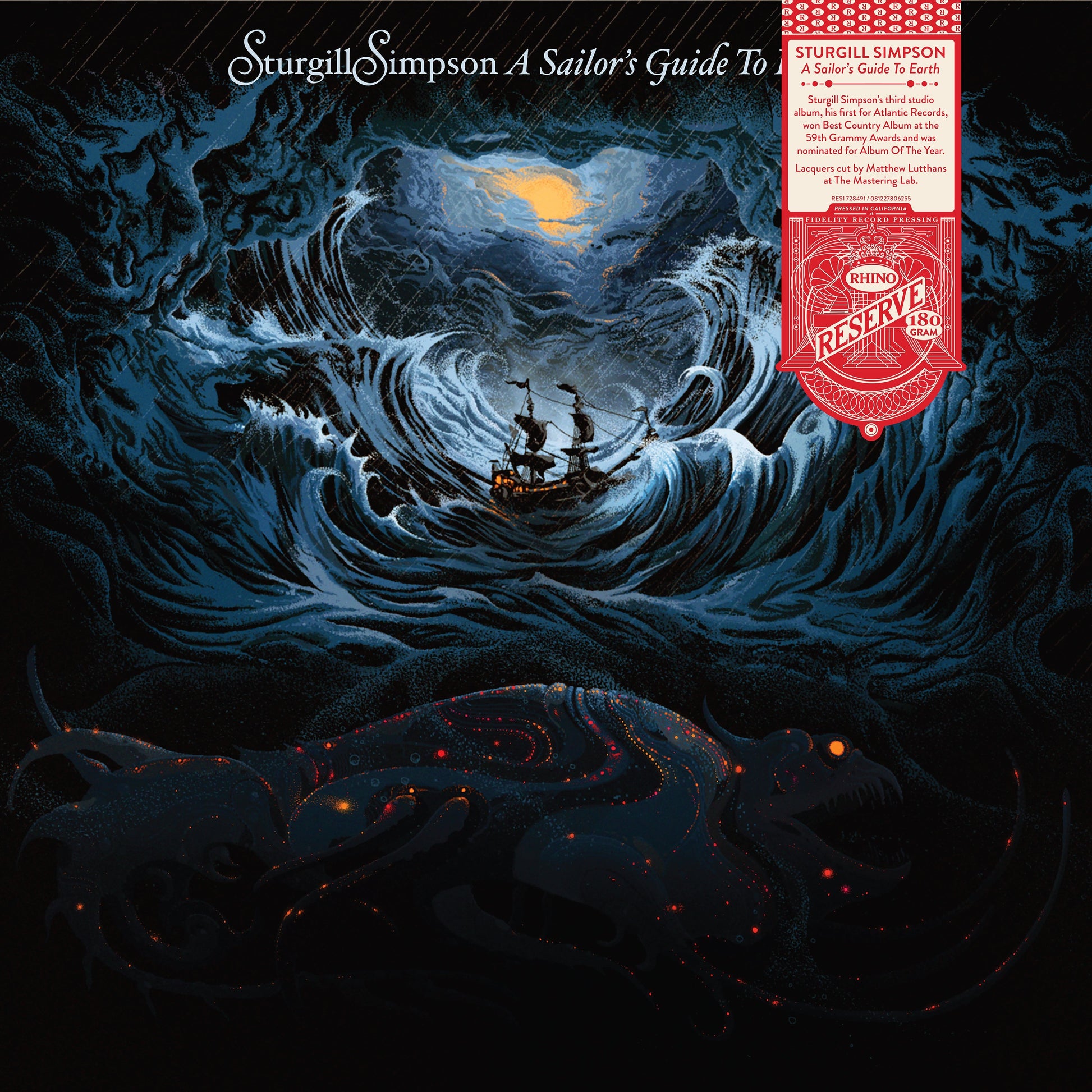 Sturgill Simpson - A Sailor's Guide to Earth (Explicit Content) (Limited Edition, 180 Gram Vinyl, Audiophile, Brick & Mortar Exclusive)