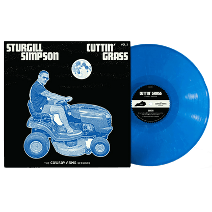 Sturgill Simpson - Cuttin' Grass Vol. 2 (Cowboy Arms Sessions) (Limited Edition, Opaque Blue & White Swirl Vinyl) (LP) - Joco Records