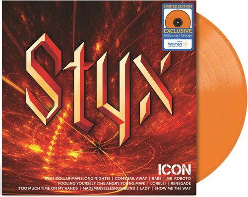 Styx - Icon (Limited Edition, Translucent Orange Vinyl) (LP) - Joco Records