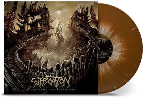 Suffocation - Hymns From The Apocrypha - Brown & White Splatter (LP) - Joco Records