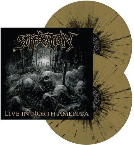 Suffocation - Live In North America (Gold & Black Splatter Vinyl) (Indie Exclusive, Gold Vinyl, Black) (2 LP) - Joco Records