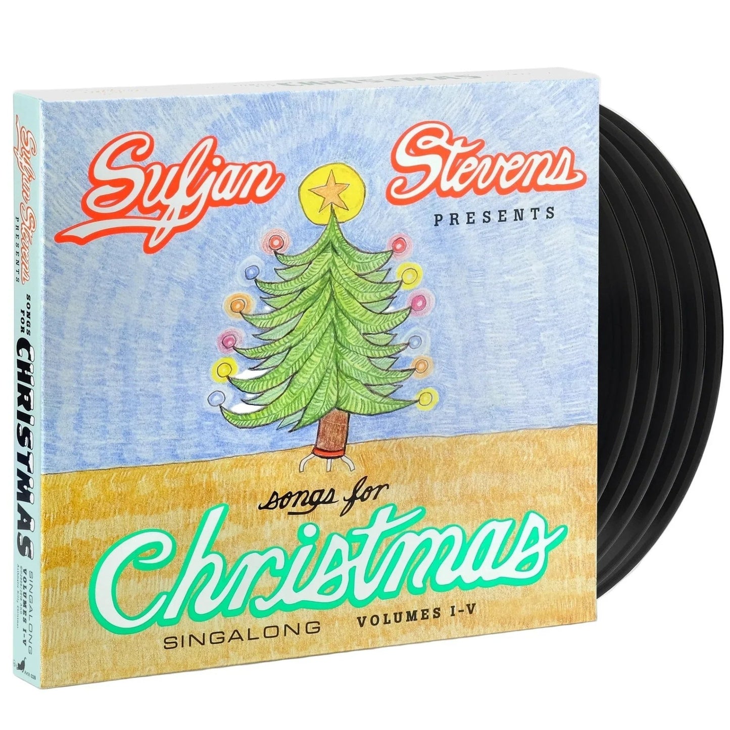 Sufjan Stevens - Songs For Christmas (Limited Edition, Box Set) (5 LP) - Joco Records