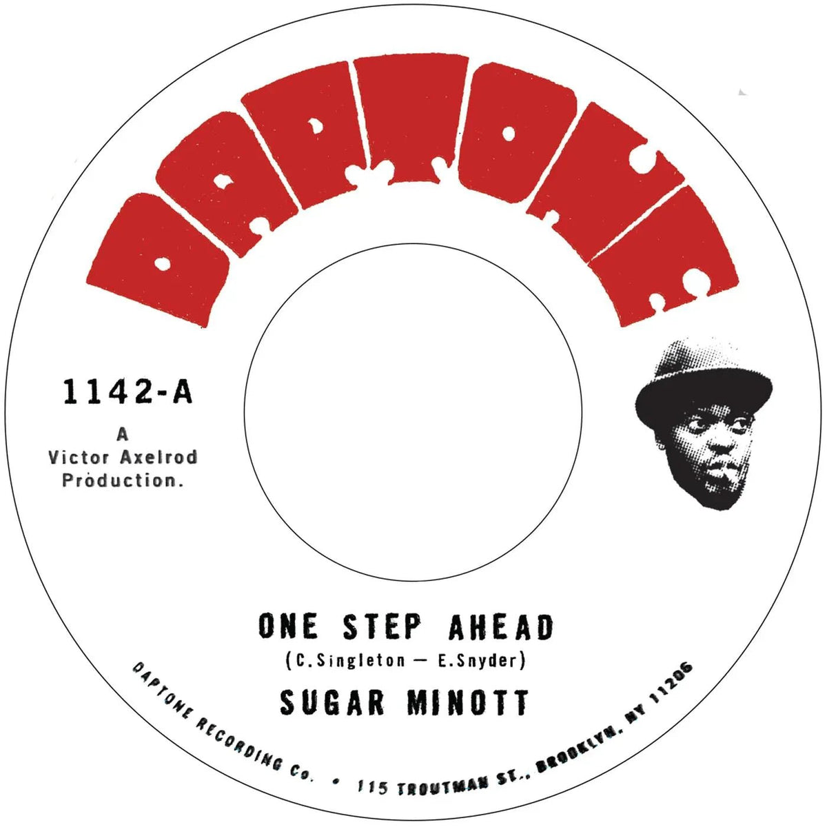 Sugar Minott - One Step Ahead B/W Instrumental (7-Inch Single) - Joco Records