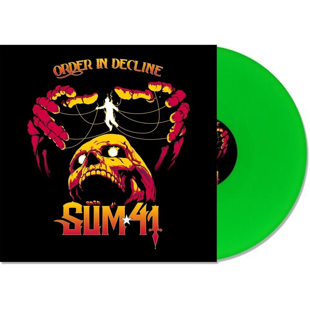 Sum 41 - Order In Decline (Indie Exclusive, Neon Green Vinyl) (LP) - Joco Records
