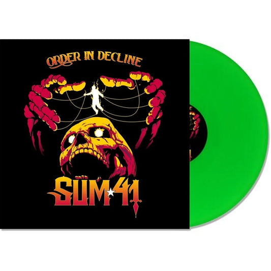 Sum 41 - Order In Decline (Indie Exclusive, Neon Green Vinyl) (LP) - Joco Records